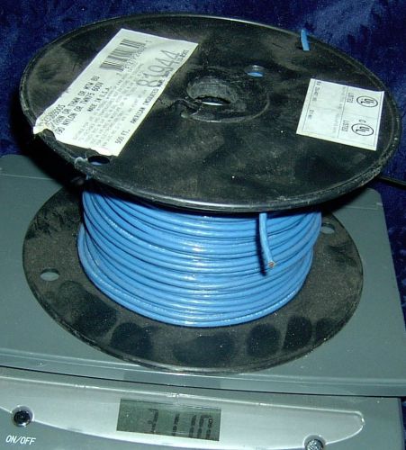 About 280&#039; 14 gauge stranded blue wire 280 feet 14awg 14 awg for sale