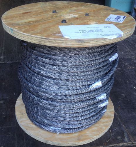 Lightning rod protection cable aluminum 24 strand class 1 ul listed  per foot for sale