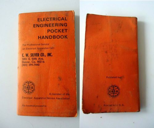 Electrical engineering pocket handbook for professional service on elec. apparat for sale