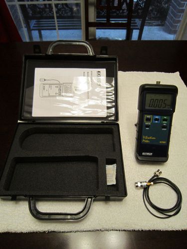Extech Vibration Meter with Case 407860 FREE SHIP!!!!!