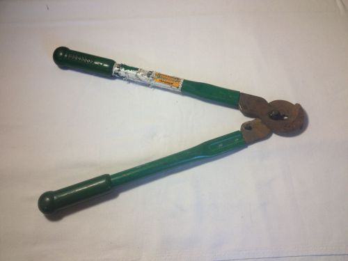 Greenlee 718 Heavy Duty Cable Cutter, 18&#034;