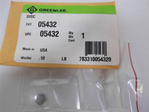 Greenlee 05432 LOT of 5  Cable Puller Discs  NEW USA UPC 783310054320 Textron