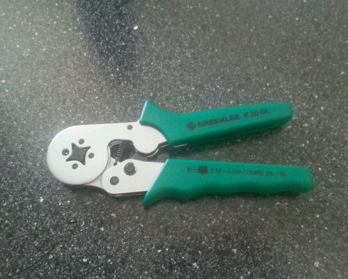 Greenlee k 30 gl ferrule crimper