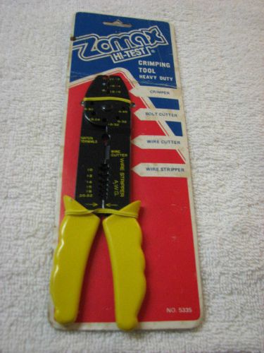 Zomax Hi-Test Crimping Tool Heavy Cuty No. 5335