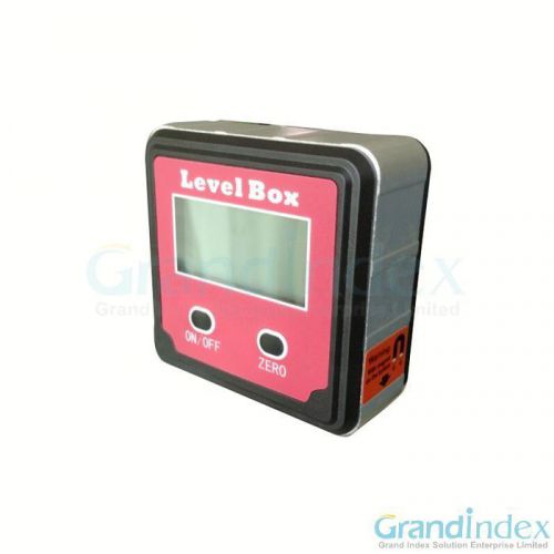 Digital mini electronic inclinometer angle gauge meter 0-360 degree stdj-125 for sale