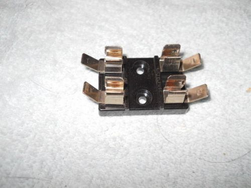 2 position fuse holder for size 3ag fuses (1/4&#034; x 1-1/4&#034;), littelfuse type 357 for sale