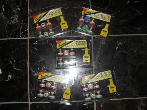Cooper Bussmann TL Plug Fuse Emergency Kit Lot Of 5 New In Package!