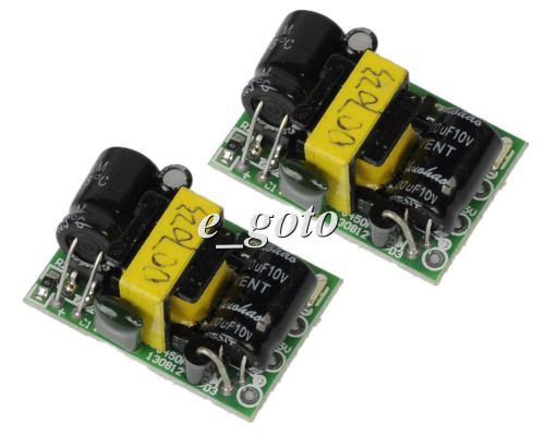 2pcs ac-dc power supply step down buck converter module 5v 700ma for arduino for sale