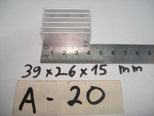 39x26x15mm Aluminum Heatsink Radiator for Electronics Computer