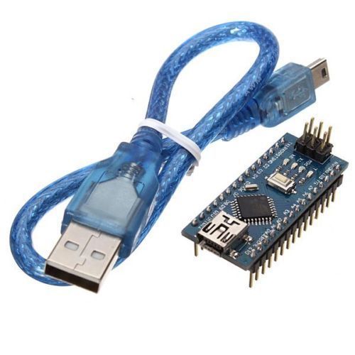 Compatible Nano V3.0 - ATmega328 Mini USB Controller Board + Cable For Arduino