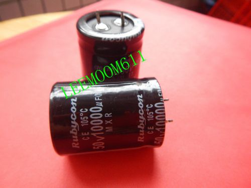 20pc,rubycon 50v 10000uf electrolytic capacitor 105°c 30x41mm new for sale