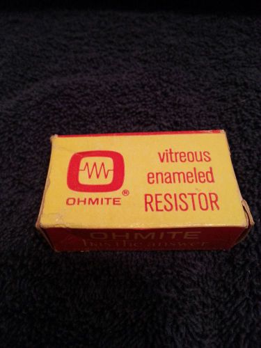 Ohmite 0200B enameled resistor. 25 watts, 10 ohm. NIB
