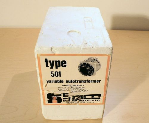 Staco Energy Type 501 Variable Autotransformer Variac 5 Amps