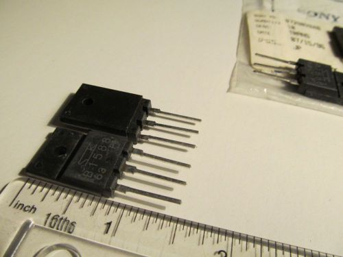 Darlington Transistors,SANKEN,B1588,150V 10A,TO3PF,3 Pin,PNP,8-729-020-48,1 Pc