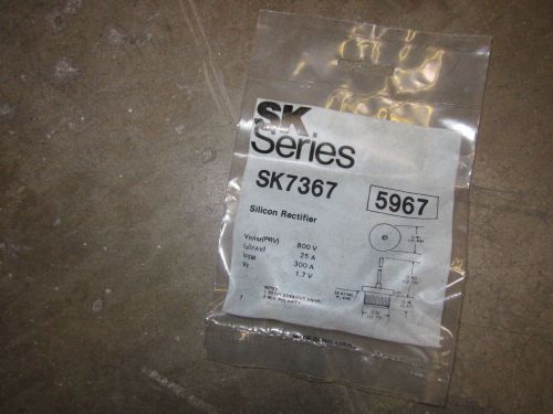 LOT OF 7 SK SERIES SK7367 SILICON RECTIFIER *NEW IN A FACTORY BAG*