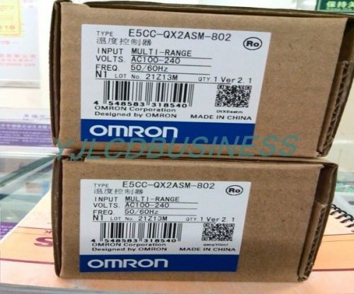 New Omron E5CC-QX2ASM-802 100-240VAC Temperature Controller 90 DAYS WARRANTY