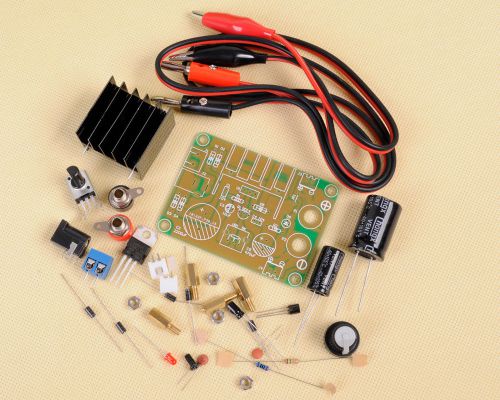 1pcs NEW LM317 Adjustable Regulated Power Supply Suite DIY Kits