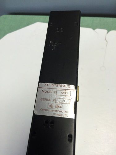 USED TEXAS INSTRUMENTS INTERFACE MODULE 5TI PLC 500-7203, 5TI INTERFACE 7203, BY