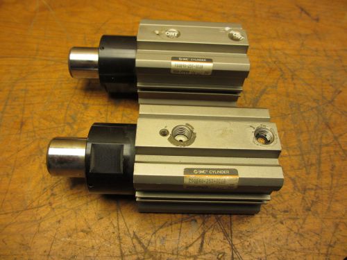 SMC Lot of 2 Pneumatic Cylinders / Actuators RSQB40-25T-XC18 1 New 1 Used
