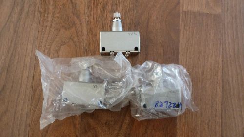 LOT OF 3 SMC AS3000 SPEED IN-LINE FLOW CONTROL AIR VALVE, (2) NEW IN PACKAGE
