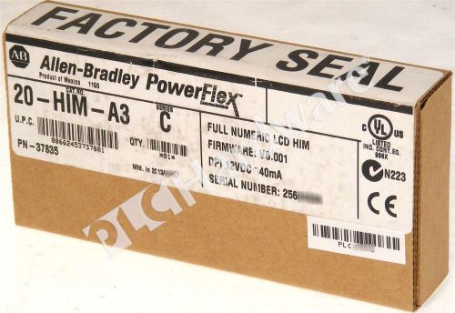 New Sealed Allen Bradley 20-HIM-A3 /C Pkg 2013 PowerFlex HIM Human Interface Qty