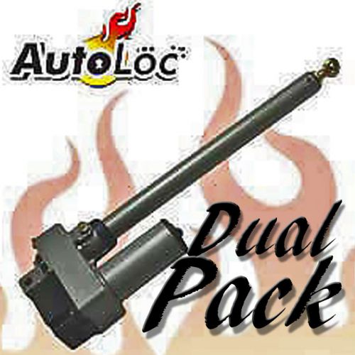 2 Autoloc LAD10 Linear Actuators 10 With Rod Bearing,225lbs MSRP: $539.98