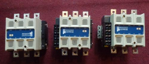 3 - lc1fh43  telemecanique contactors for sale