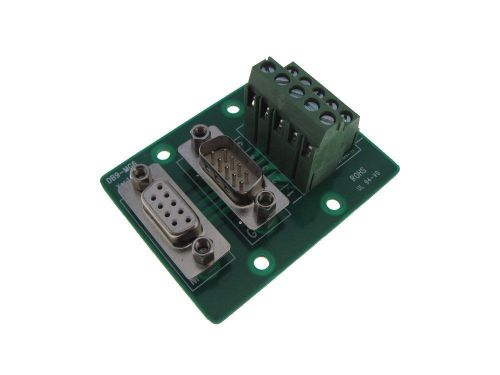 Db9 male &amp; female signals breakout board screw terminals for sale