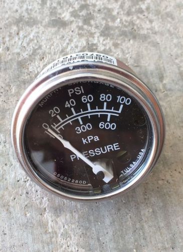 05703161 murphy  oil pressure gauge switchgauge   20 bpg 100 for sale