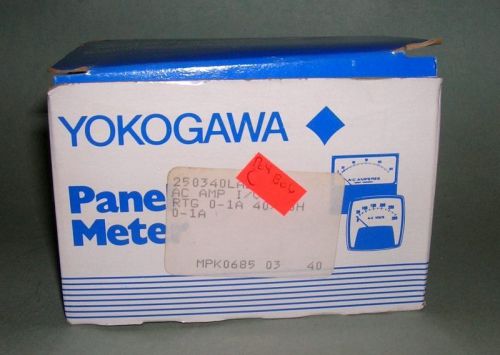 Yokogawa ac ammeter  #250340lala, ram meter inc. #250340lala for sale