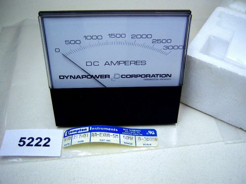 (5222) crompton dc voltmeter 0-3000 volts 217-01-aa-exua-sm for sale