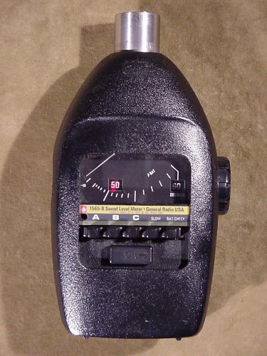 GENERAL RADIO SOUND LEVEL METER MODEL 1565-B Audio Test Instrument Noise Analysi