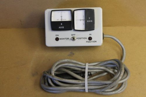Xy indicator, analog panel meter, null indicator, position monitor for sale