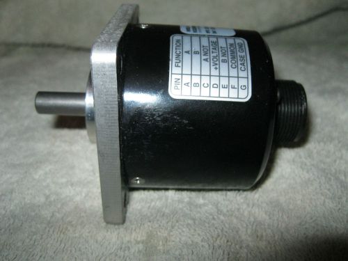 Dynapar hc6255000061001 encoder 3/8 shaft flange mounted 5-26v