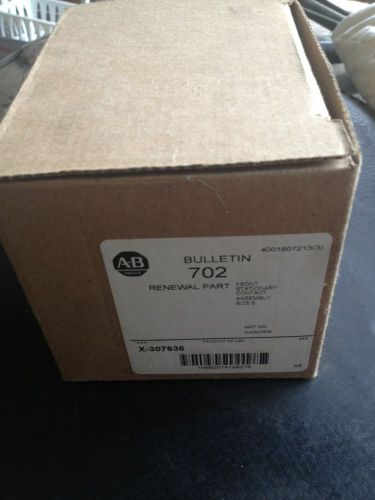 Allen Bradley Front Stationary Contact Assembly CAT X-307636