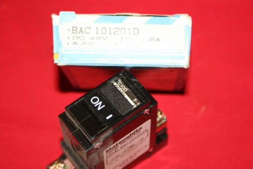 NEW Matsushita Circuit Protector Breaker CP-C BAC101201D - 48VDC 1P 2A - BNIB