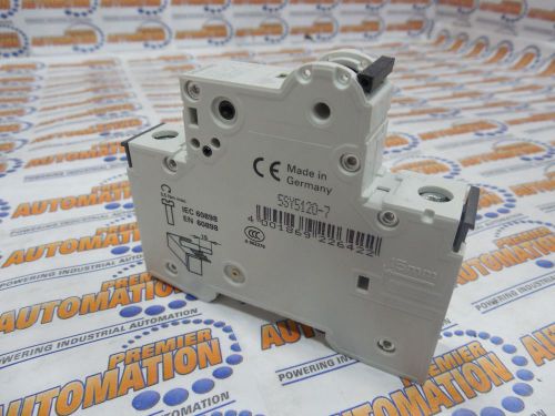 5sy5120-7 -- circuit breaker 20amp 1pole 220vac 10ka c-curve for sale