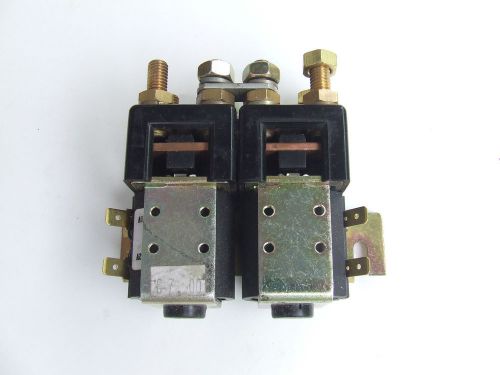 Two 24V DC contactors