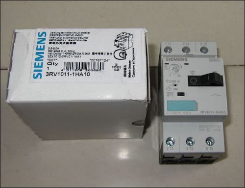 1PCS NEW Siemens motor protection circuit breaker 3RV1011-1HA10