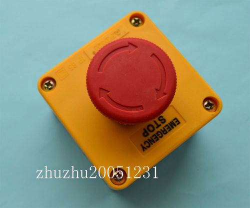 Brand New  Useful  Push Switch Emergency Stop Push Button 660V Switch NIB 1pc
