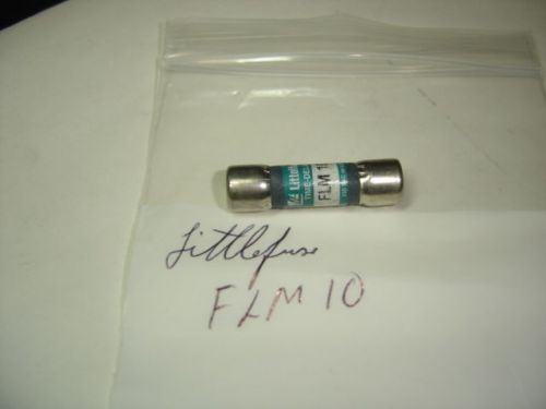 LITTLEFUSE FLM 10 FUSE TIME DELAY 250 VAC OR LESS