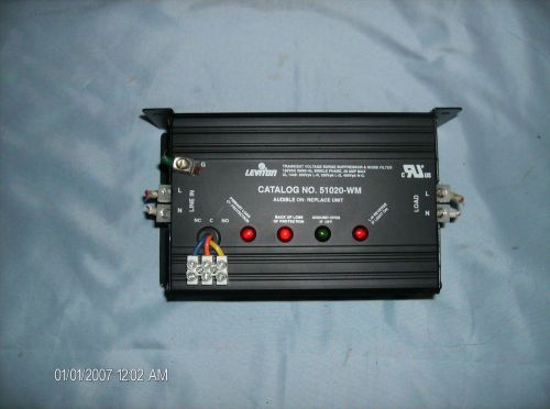 Levinton Transient Voltage Supressor, Noise Filter 51020-WM