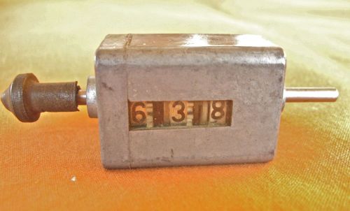 VINTAGE MACHINE COUNTER -by VEEDER-ROOT  0 to  999