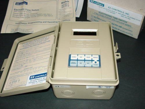 Vintage nos - ez controls inc. - ez switch ez-701-1 - electronic timer switch for sale