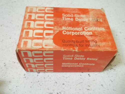 NCC T1F-00010-441 SOLID STATE TIMER .1-10 SEC. *NEW IN A BOX*