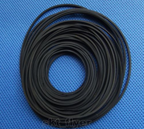 35pcs Small Fine Pulley Belt Engine Drive Belts for DIY Toys Module Car