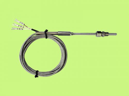 Temperature Sensor Probe RTD PT100 with Compressing Fittings Threads (1/8&#034; NPT)