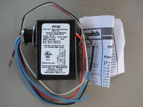 NEW Sensor Switch PP20 Power Pack Relay Circuit Protection  120/277 VAC