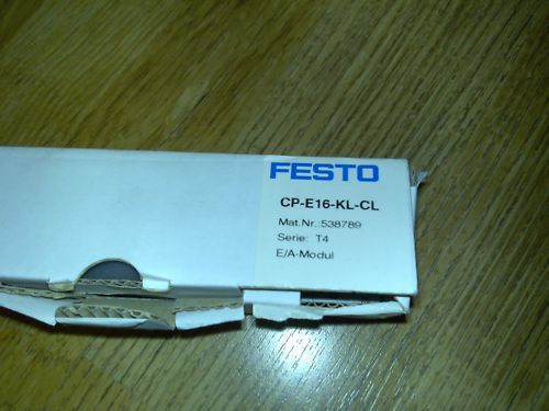 Festo CP-E16-KL-CL , Part nr: 538789 serie T4