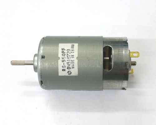 New mabuchi  rs-550pf 12v dc motor 13,500 rpm ccw rotation dn516729 for sale